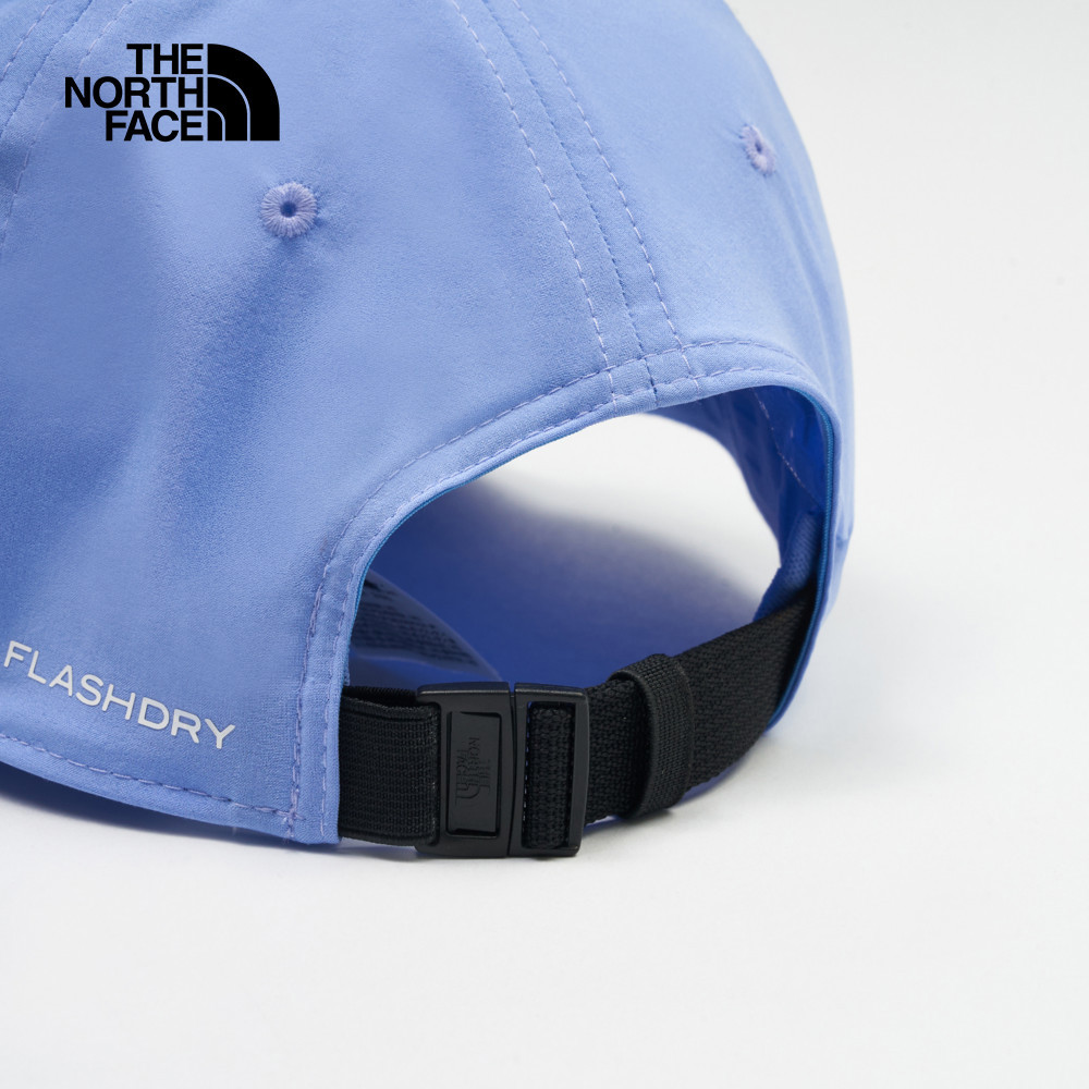 The North Face北面男女款藍色吸濕排汗運動帽｜8A270YI