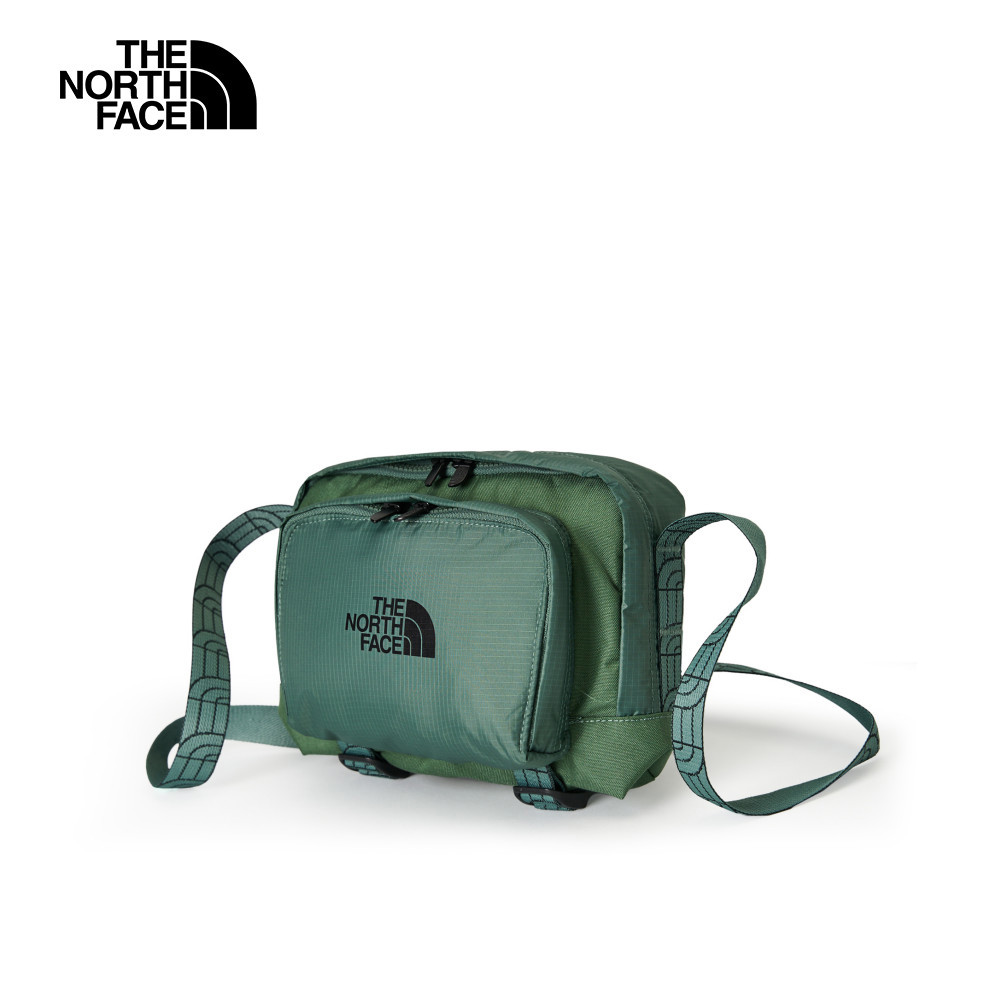 【10/24 12點週末限定】The North Face北面男女款綠色舒適背負大容量休閒單肩包｜8AMVHCH