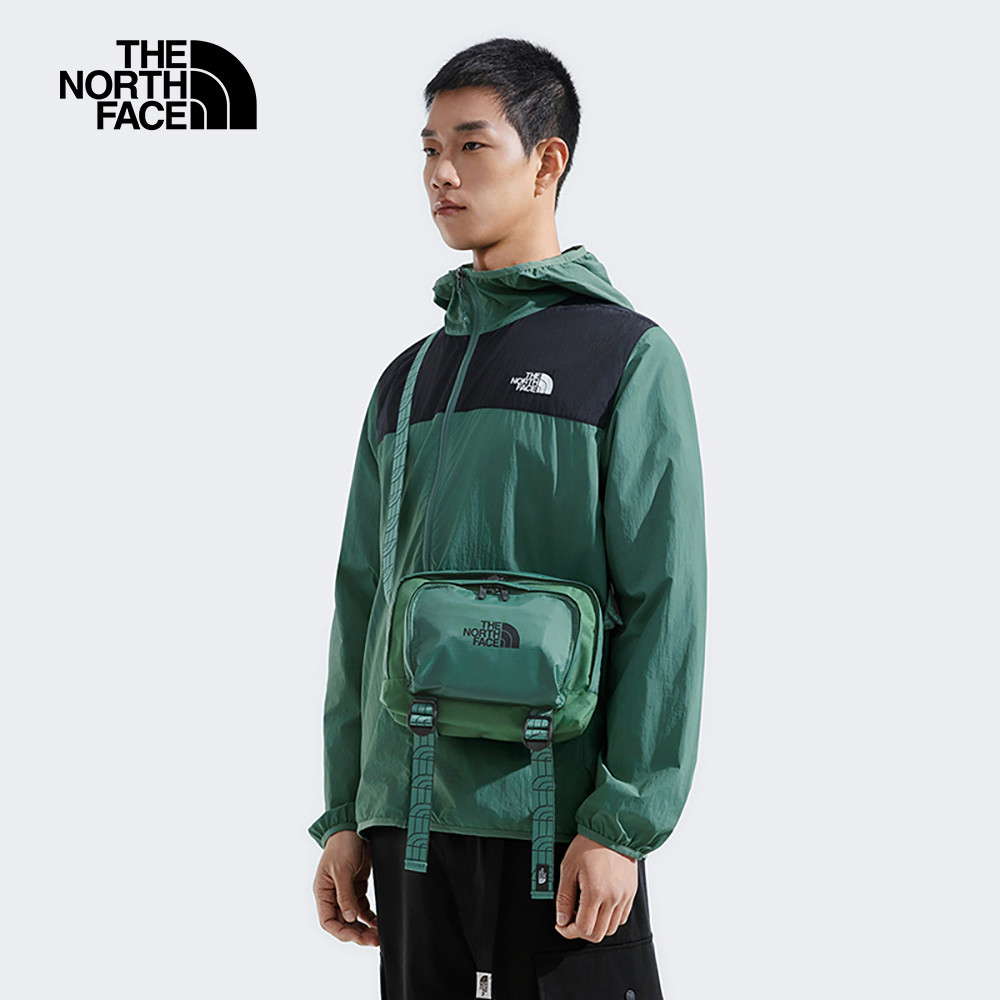 【10/24 12點週末限定】The North Face北面男女款綠色舒適背負大容量休閒單肩包｜8AMVHCH