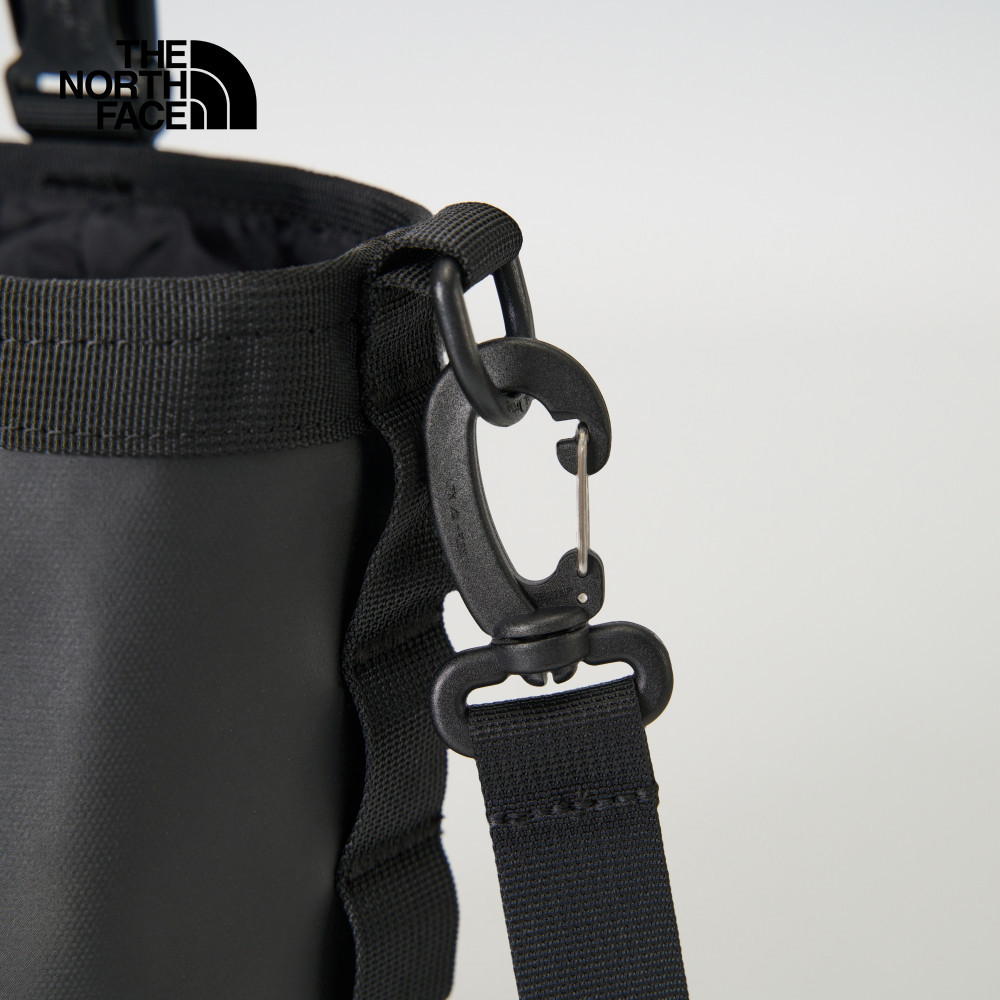 The North Face北面男女款黑色背提兩用休閒單肩包｜8DJPKX7