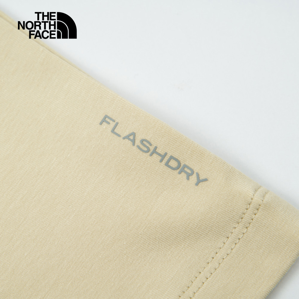 The North Face北面男款米色吸濕排汗短袖T恤｜8D7B3X4