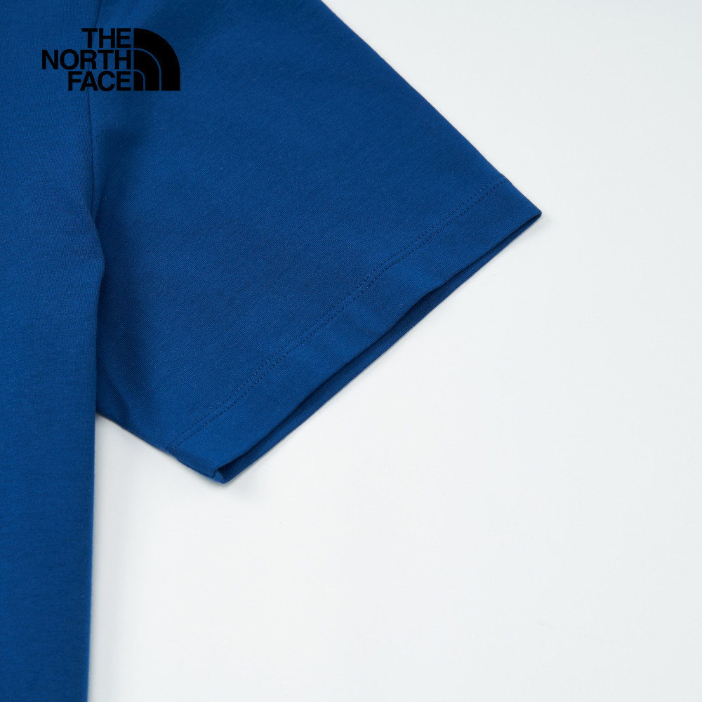 【10/26 12點限時搶購】The North Face北面男款藍色吸濕排汗短袖T恤｜8D7BD1R