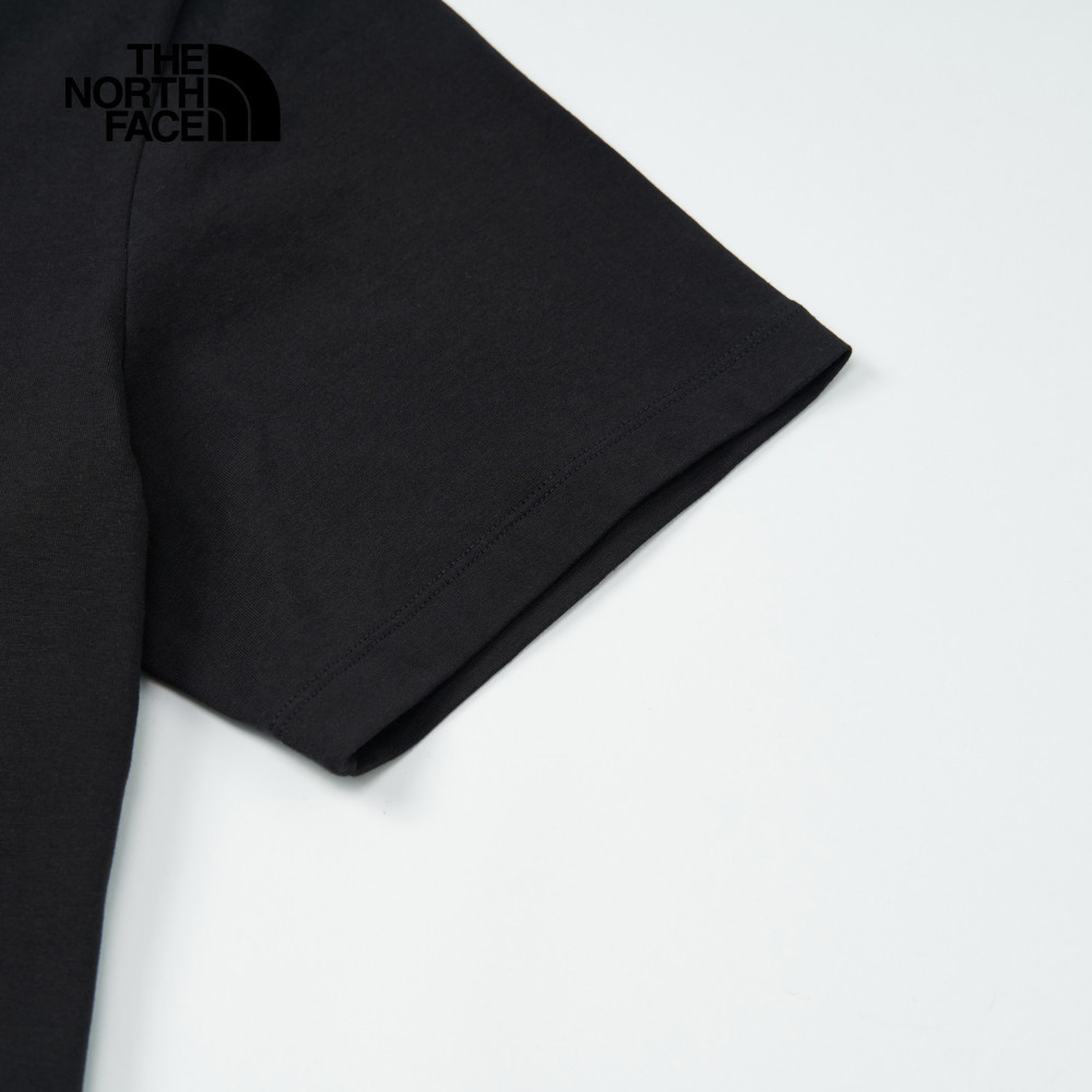 The North Face北面男款黑色吸濕排汗短袖T恤｜8D7BJK3