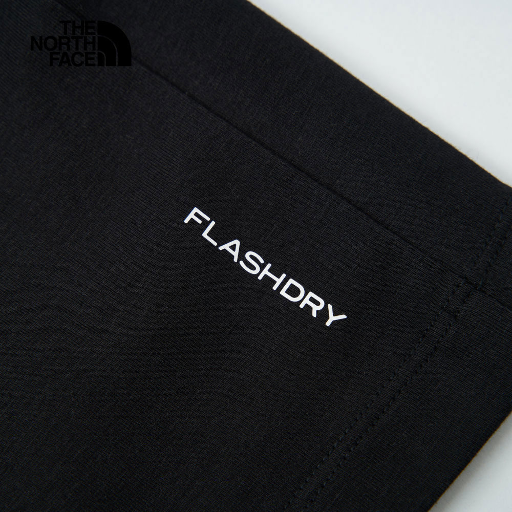 The North Face北面男款黑色吸濕排汗短袖T恤｜8D7BJK3