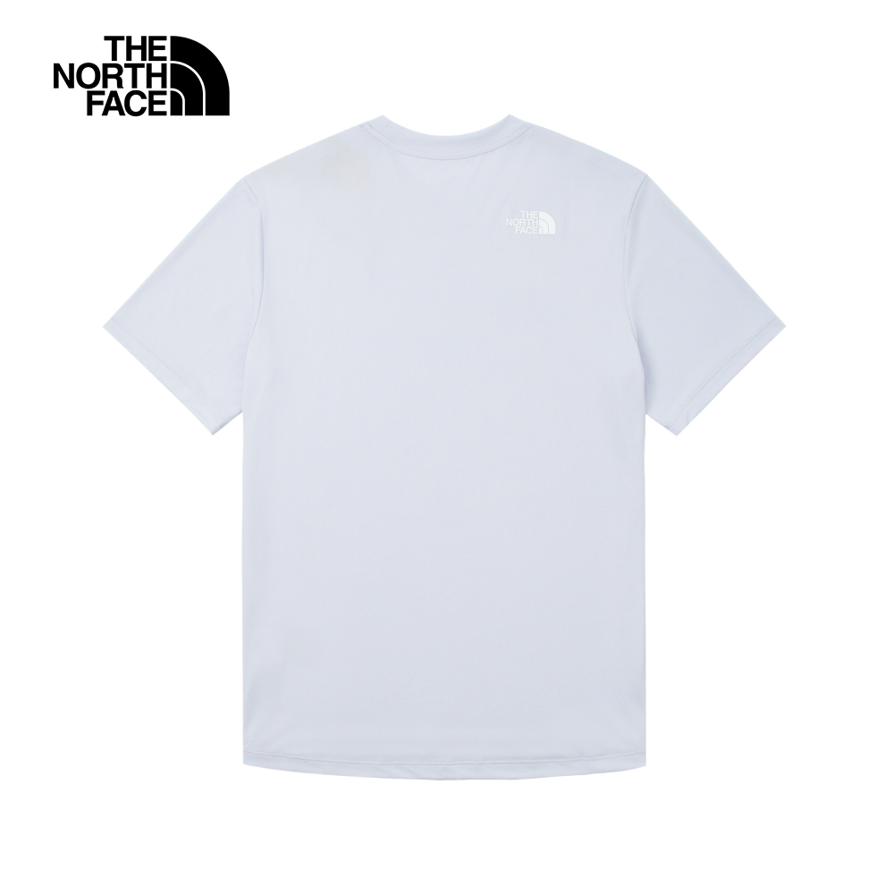 The North Face北面男款灰色吸濕排汗短袖T恤｜8DG60TI