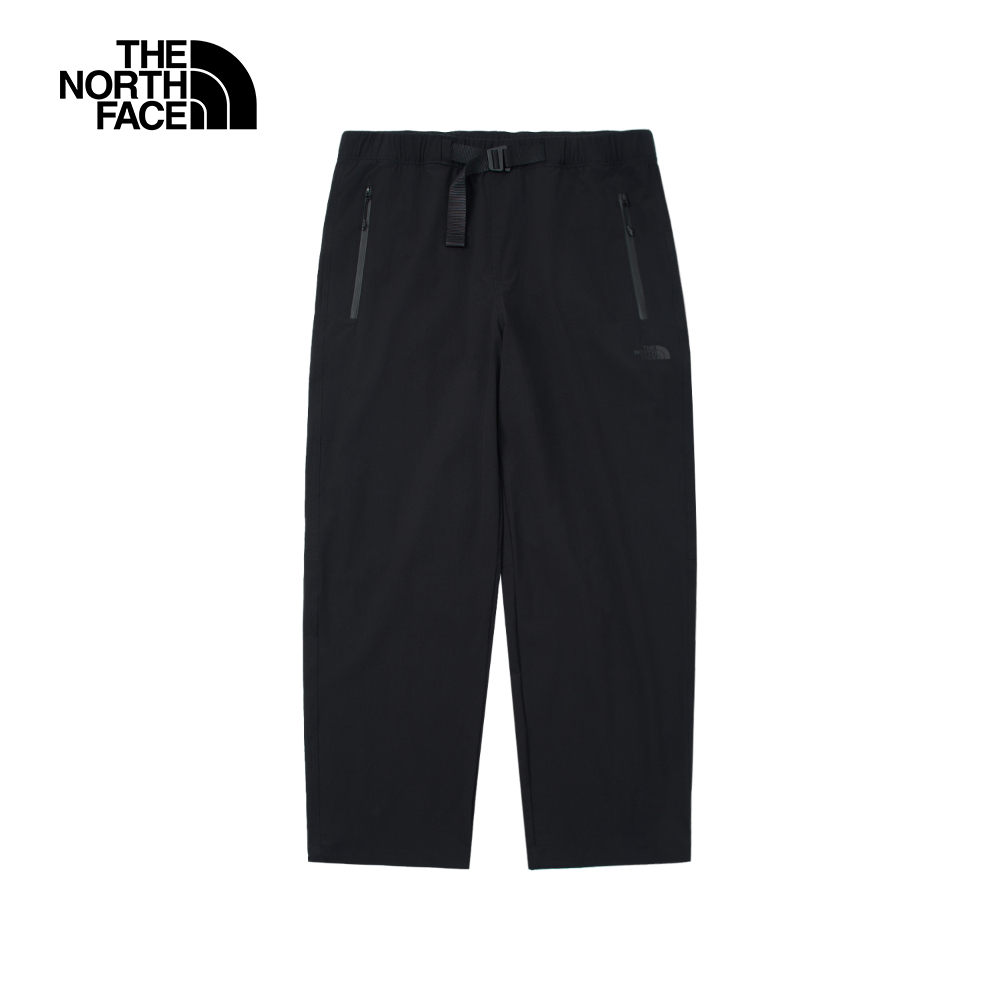 The North Face北面男款黑色DWR防潑水長褲｜8DGFJK3