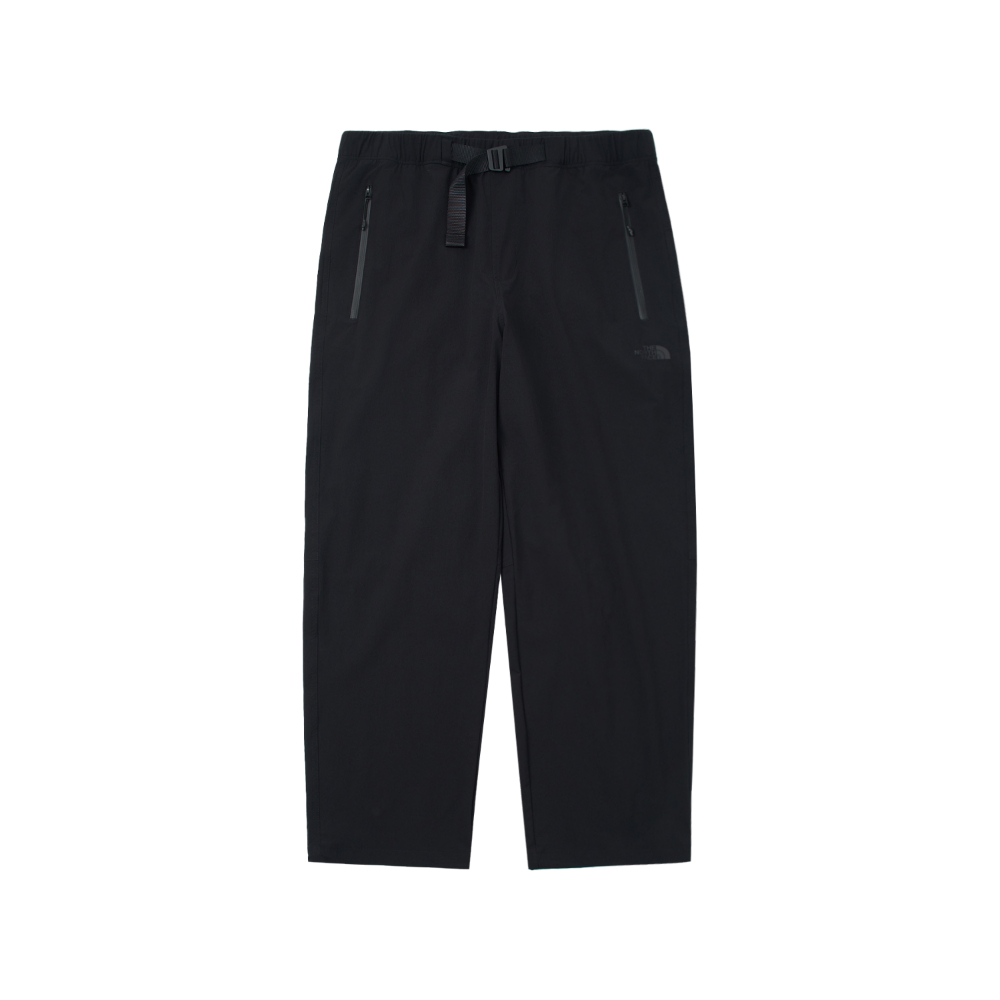 The North Face北面男款黑色DWR防潑水長褲｜8DGFJK3