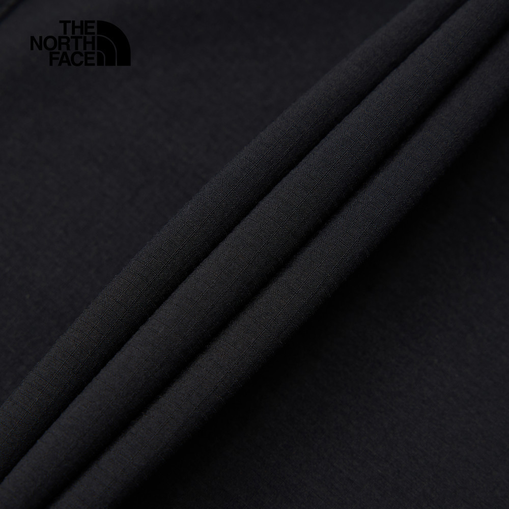 The North Face北面男款黑色DWR防潑水長褲｜8DGFJK3