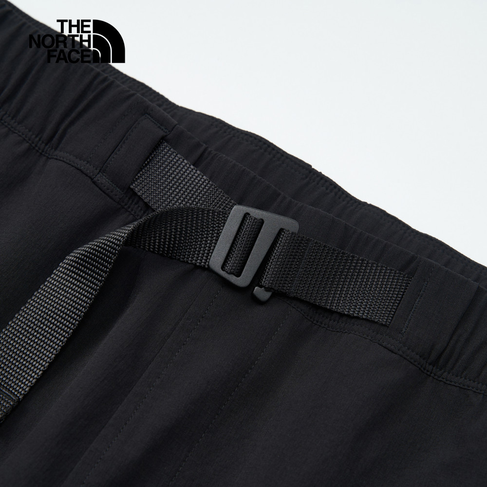 The North Face北面男款黑色DWR防潑水長褲｜8DGFJK3