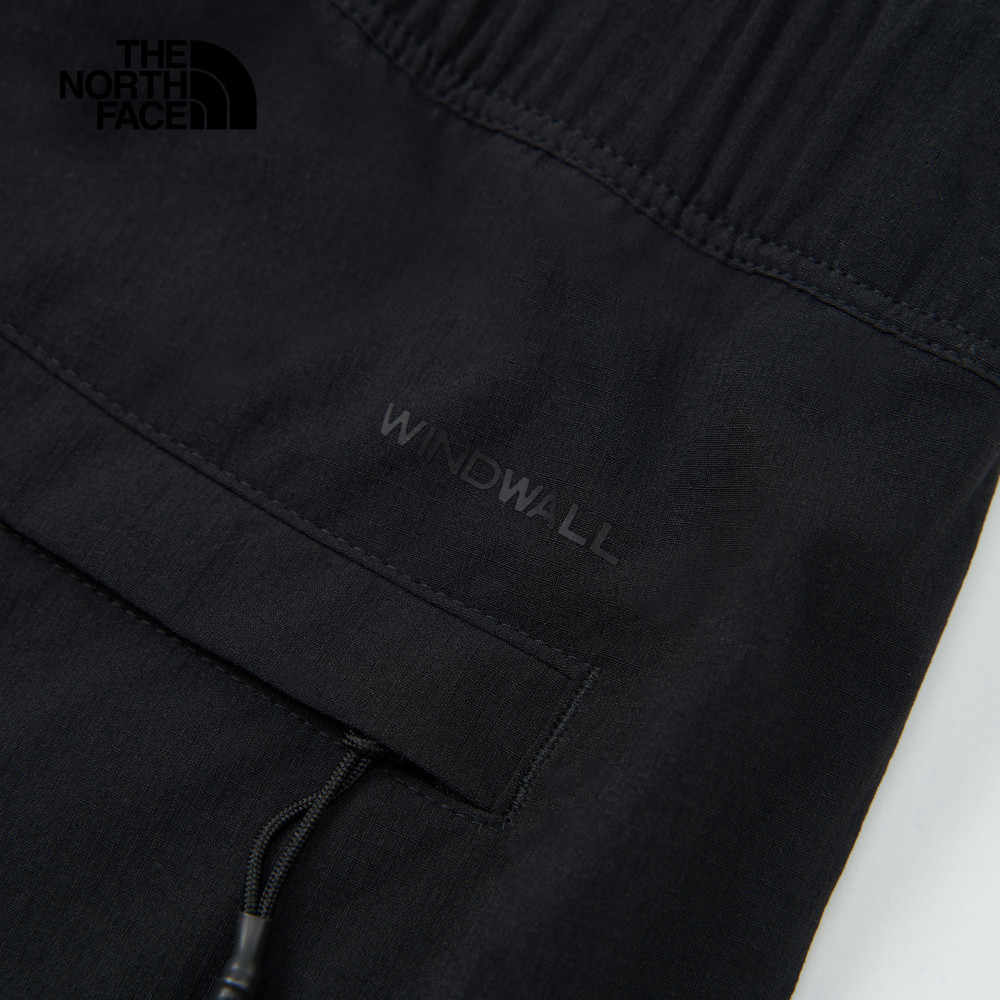 The North Face北面男款黑色DWR防潑水長褲｜8DGFJK3