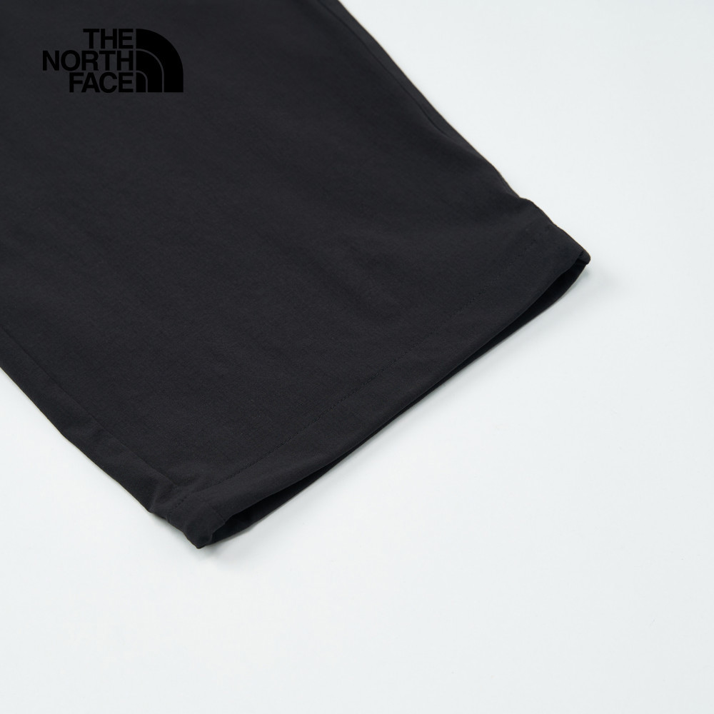 The North Face北面男款黑色DWR防潑水長褲｜8DGFJK3