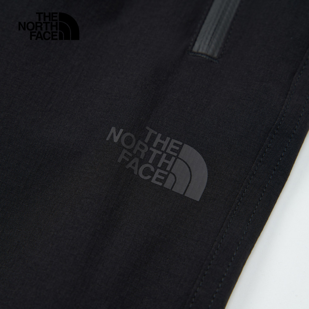 The North Face北面男款黑色DWR防潑水長褲｜8DGFJK3