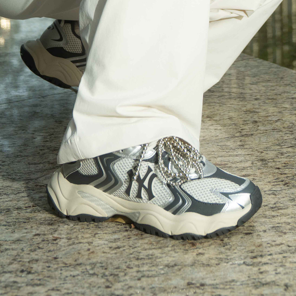 MLB 厚底老爹鞋 運動休閒鞋 Chunky Jogger系列 紐約洋基隊 (3ASHW075N-50CGS)