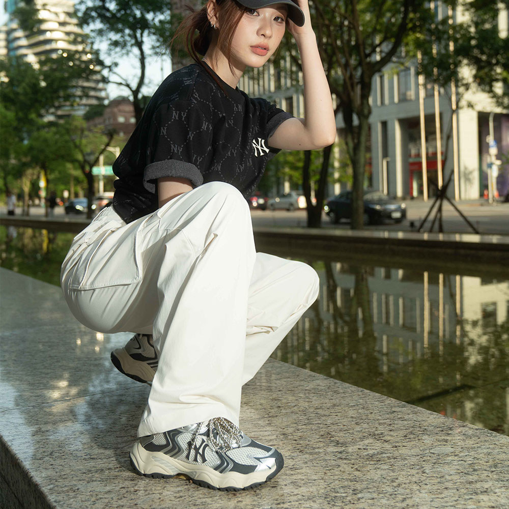 MLB 厚底老爹鞋 運動休閒鞋 Chunky Jogger系列 紐約洋基隊 (3ASHW075N-50CGS)