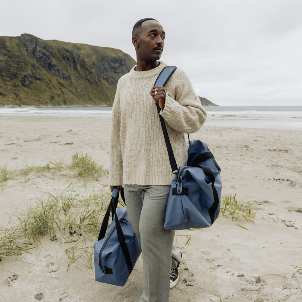 (預購)【Beckmann】Street 48H防水旅行包 - 凝霜藍