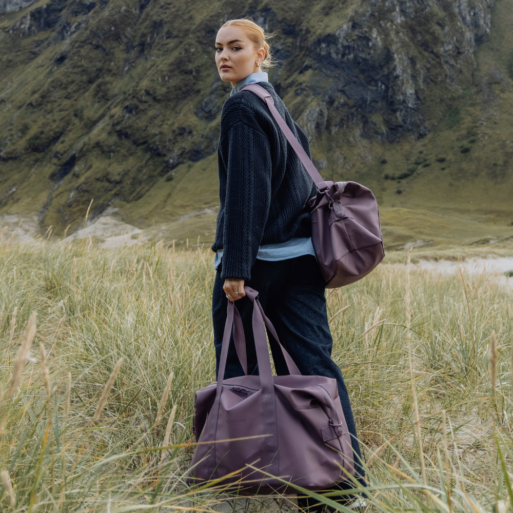 【Beckmann】Street 24H防水旅行包 - 冰莓紫