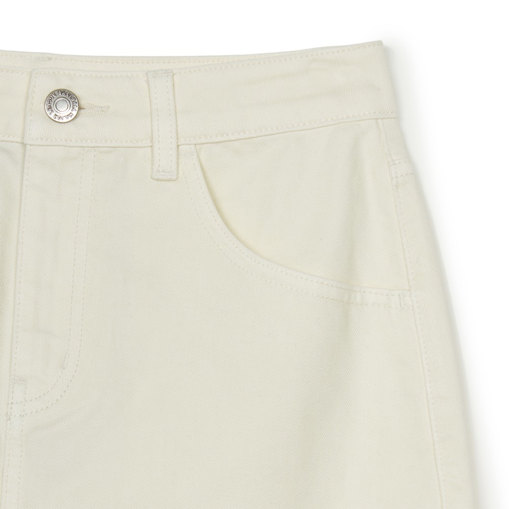 MLB 女版牛仔丹寧短裙 Varsity系列 洛杉磯道奇隊 (3FDSV0153-07CRS)