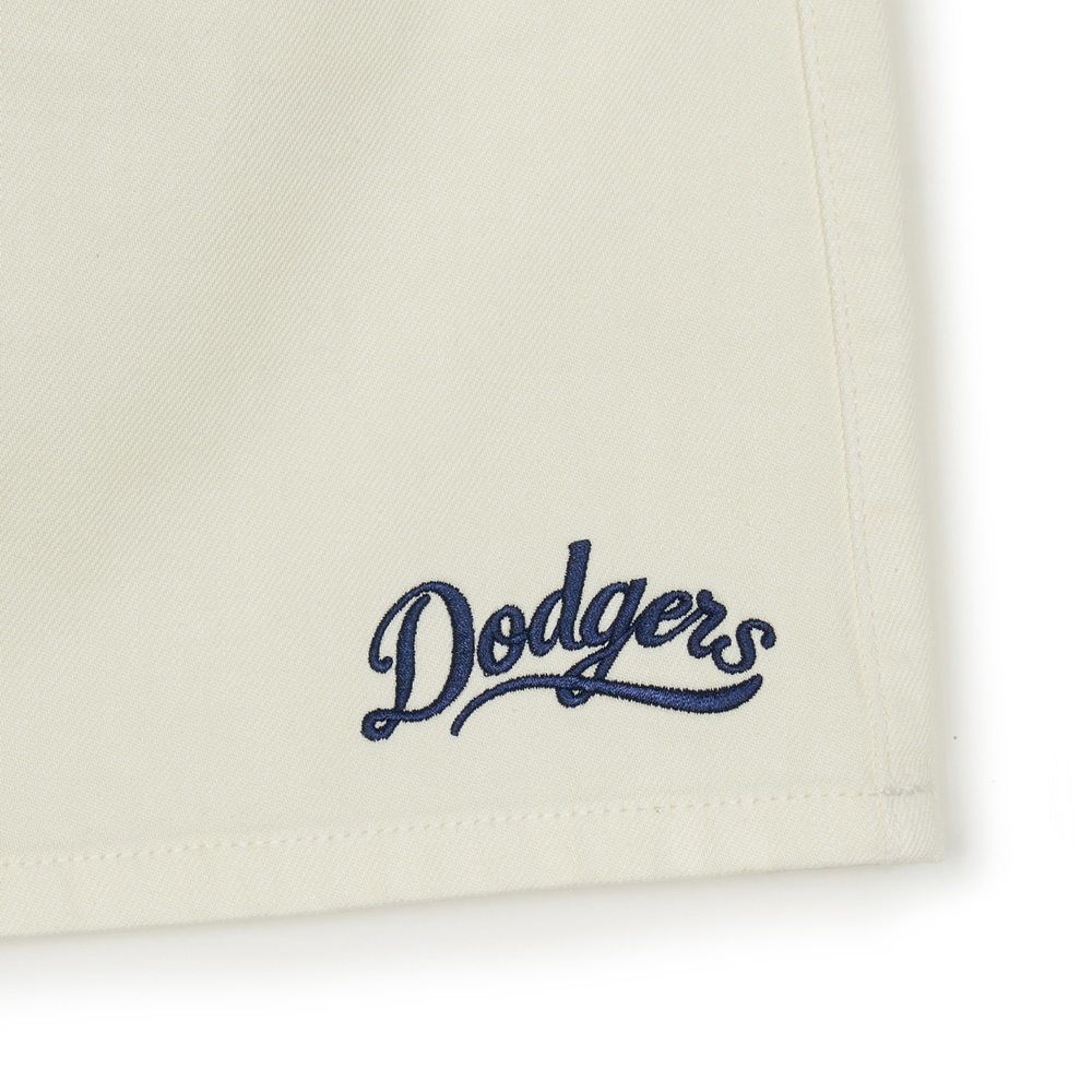 MLB 女版牛仔丹寧短裙 Varsity系列 洛杉磯道奇隊 (3FDSV0153-07CRS)