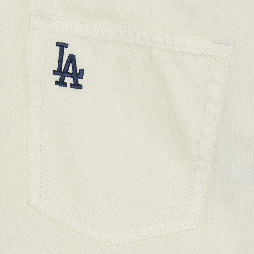 MLB 女版牛仔丹寧短裙 Varsity系列 洛杉磯道奇隊 (3FDSV0153-07CRS)