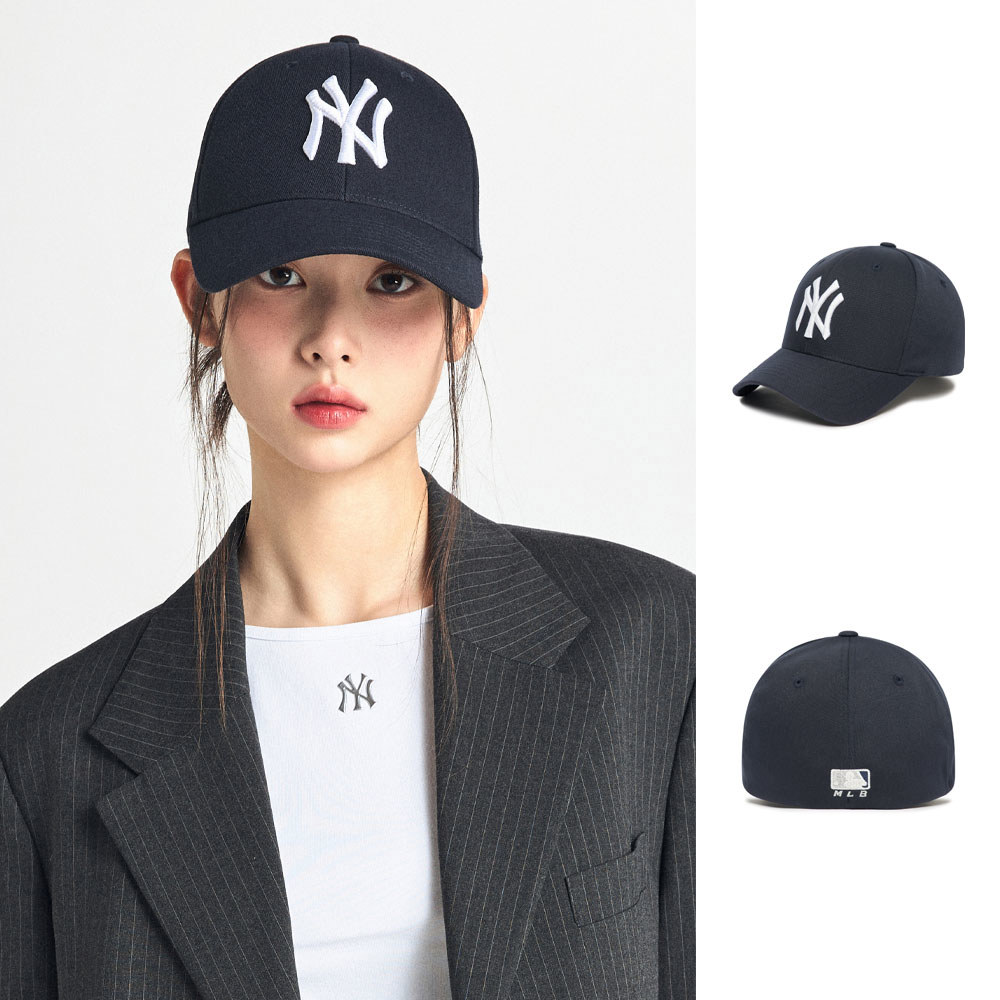 MLB 固定式硬頂棒球帽 全封帽 紐約洋基隊 (3ACP1201N-50NYS)