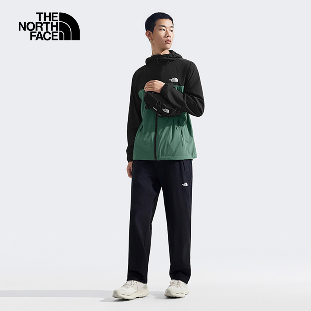 The North Face北面男款綠色UPF防曬防風外套｜87VYLFW