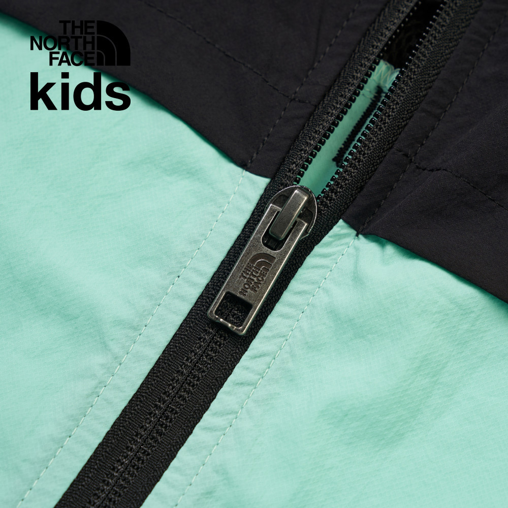 The North Face北面兒童綠色UPF防曬防風外套｜87ZE9ZX