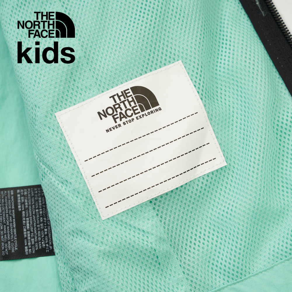 The North Face北面兒童綠色UPF防曬防風外套｜87ZE9ZX
