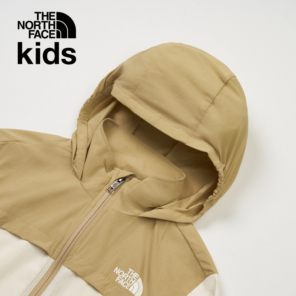 The North Face北面兒童卡其色UPF防曬防風外套｜87ZEROR