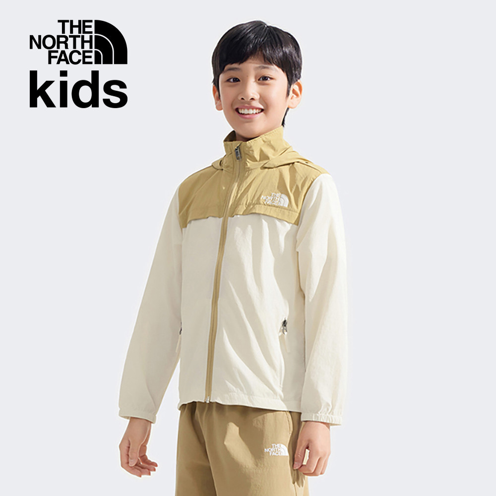 The North Face北面兒童卡其色UPF防曬防風外套｜87ZEROR
