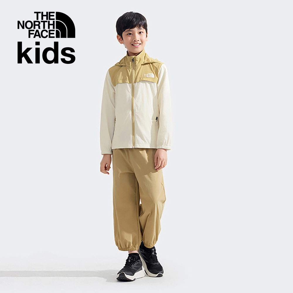 The North Face北面兒童卡其色UPF防曬防風外套｜87ZEROR