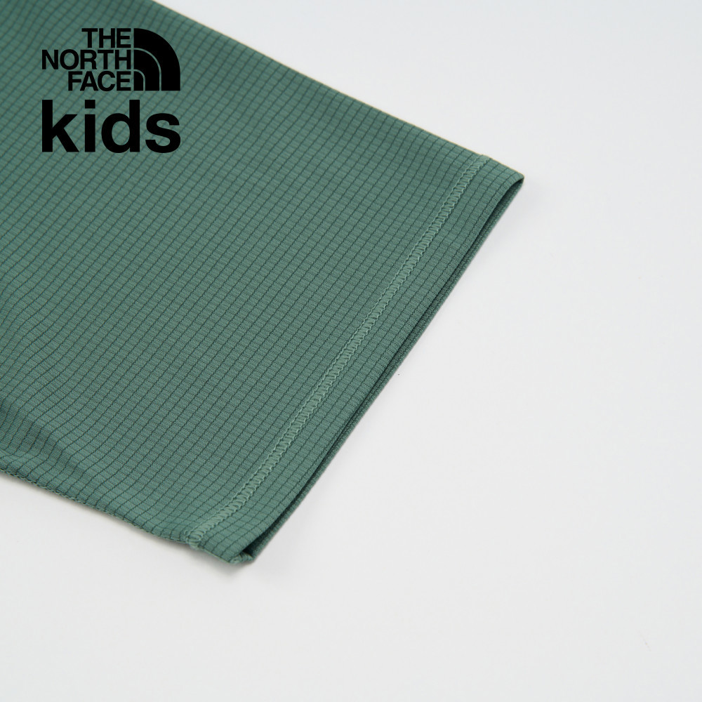 【10/26 12點限時搶購】The North Face北面兒童綠色UPF防曬短袖T恤｜8BMXHCH