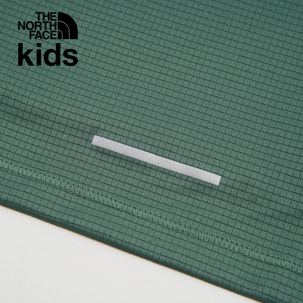 【10/26 12點限時搶購】The North Face北面兒童綠色UPF防曬短袖T恤｜8BMXHCH