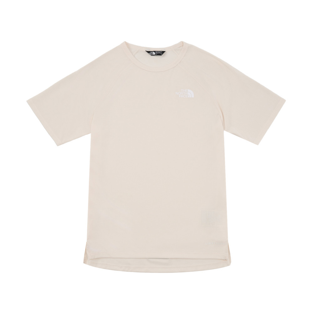【10/27 00點限時搶購】The North Face北面兒童米白色UPF防曬短袖T恤｜8BMXQLI