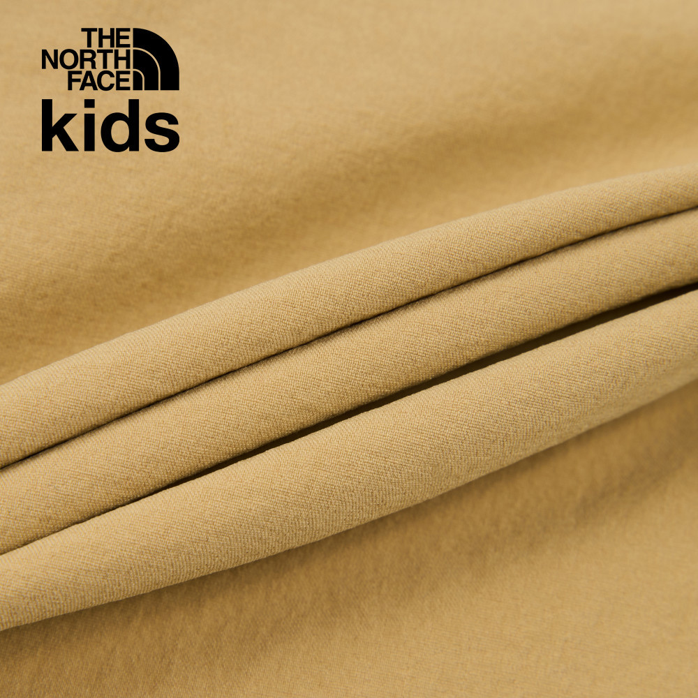 The North Face北面兒童卡其色UPF防曬短褲｜8C0KLK5