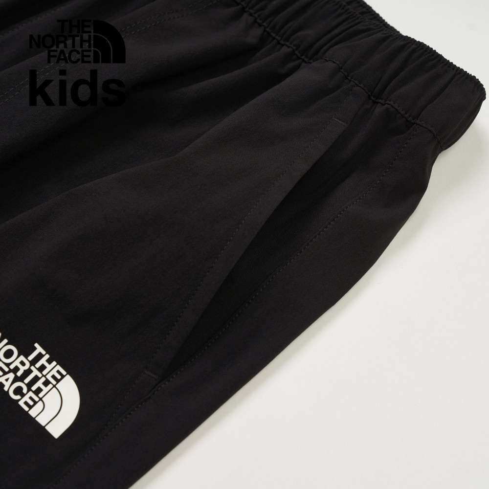 【10/26 12點限時搶購】The North Face北面兒童黑色UPF防曬戶外徒步長褲｜8C0RJK3