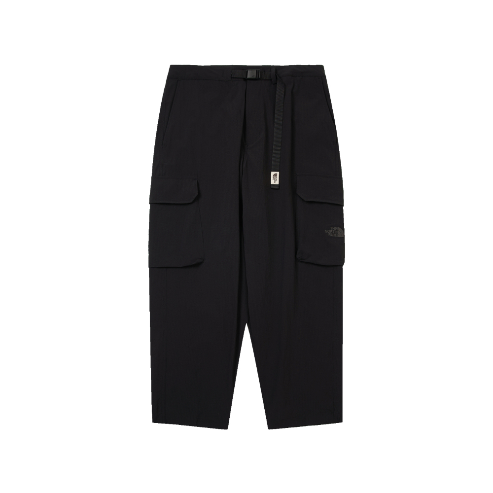 The North Face北面男款黑色UPF防曬長褲｜8C0UJK3