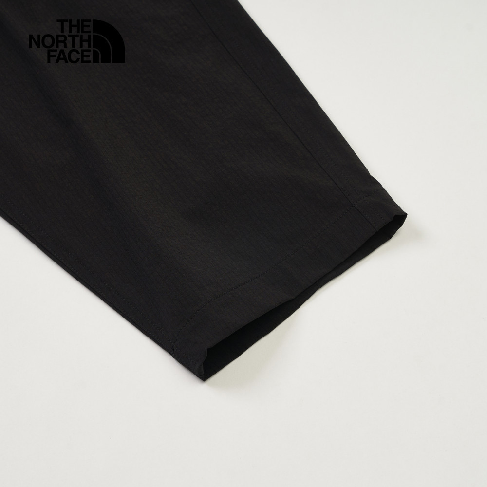 The North Face北面男款黑色UPF防曬長褲｜8C0UJK3