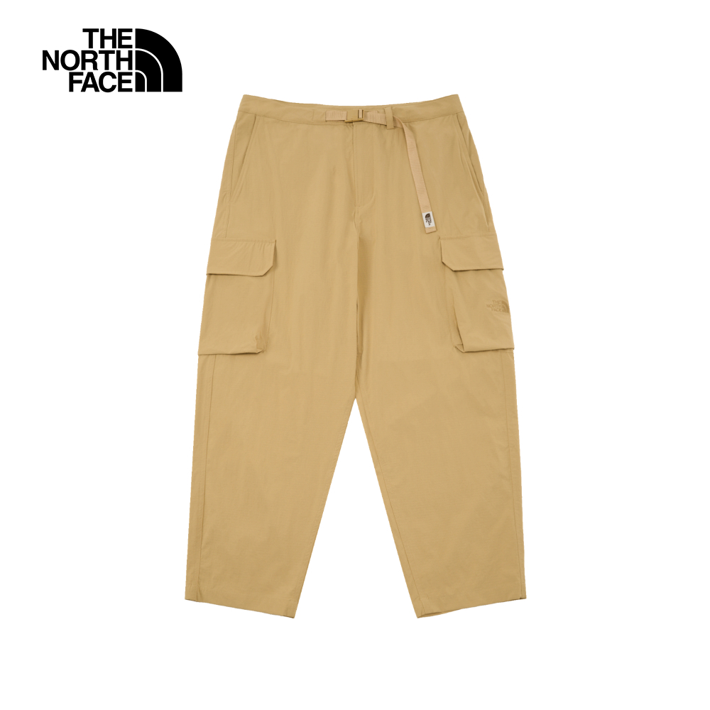 The North Face北面男款卡其色UPF防曬長褲｜8C0ULK5｜UPF防曬褲－威勁運動