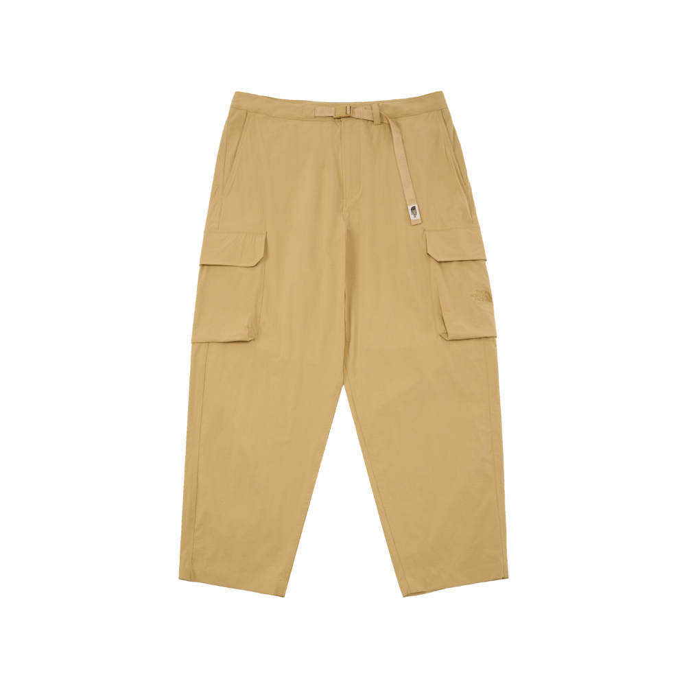 The North Face北面男款卡其色UPF防曬長褲｜8C0ULK5