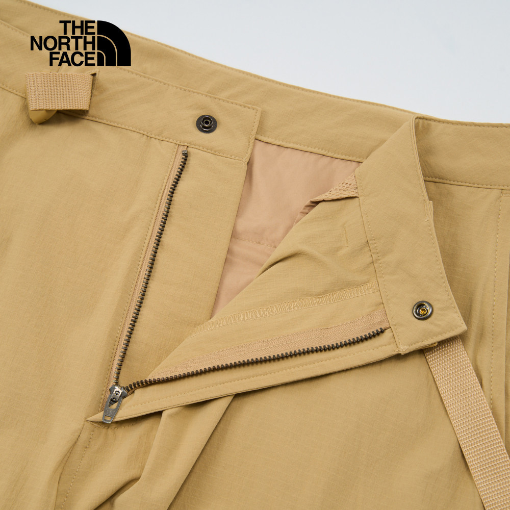 The North Face北面男款卡其色UPF防曬長褲｜8C0ULK5