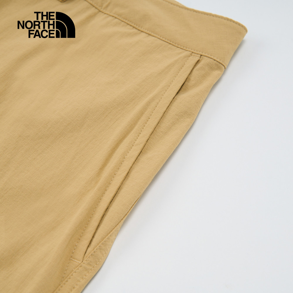 The North Face北面男款卡其色UPF防曬長褲｜8C0ULK5