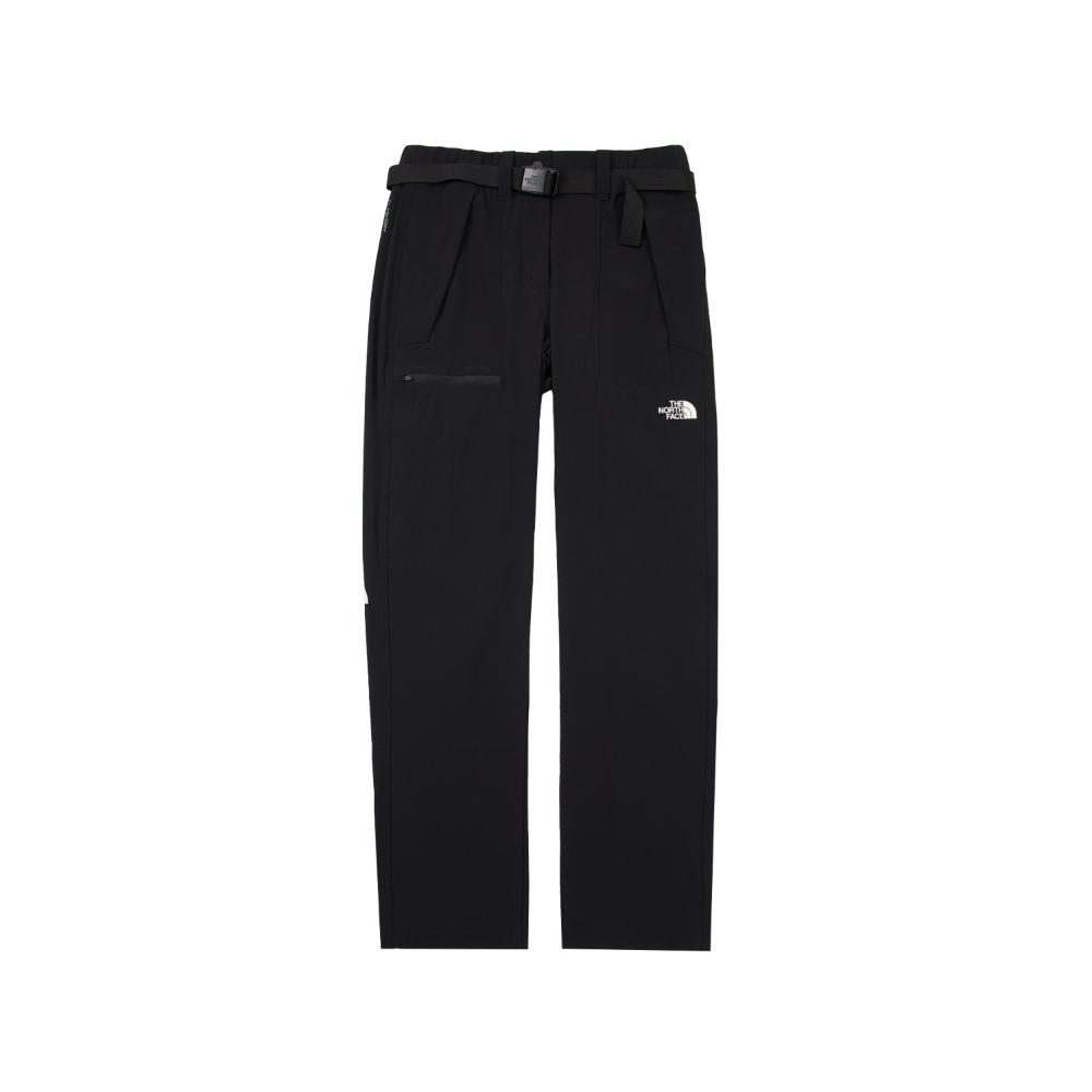 The North Face北面女款黑色吸濕排汗戶外徒步長褲｜8CJVJK3