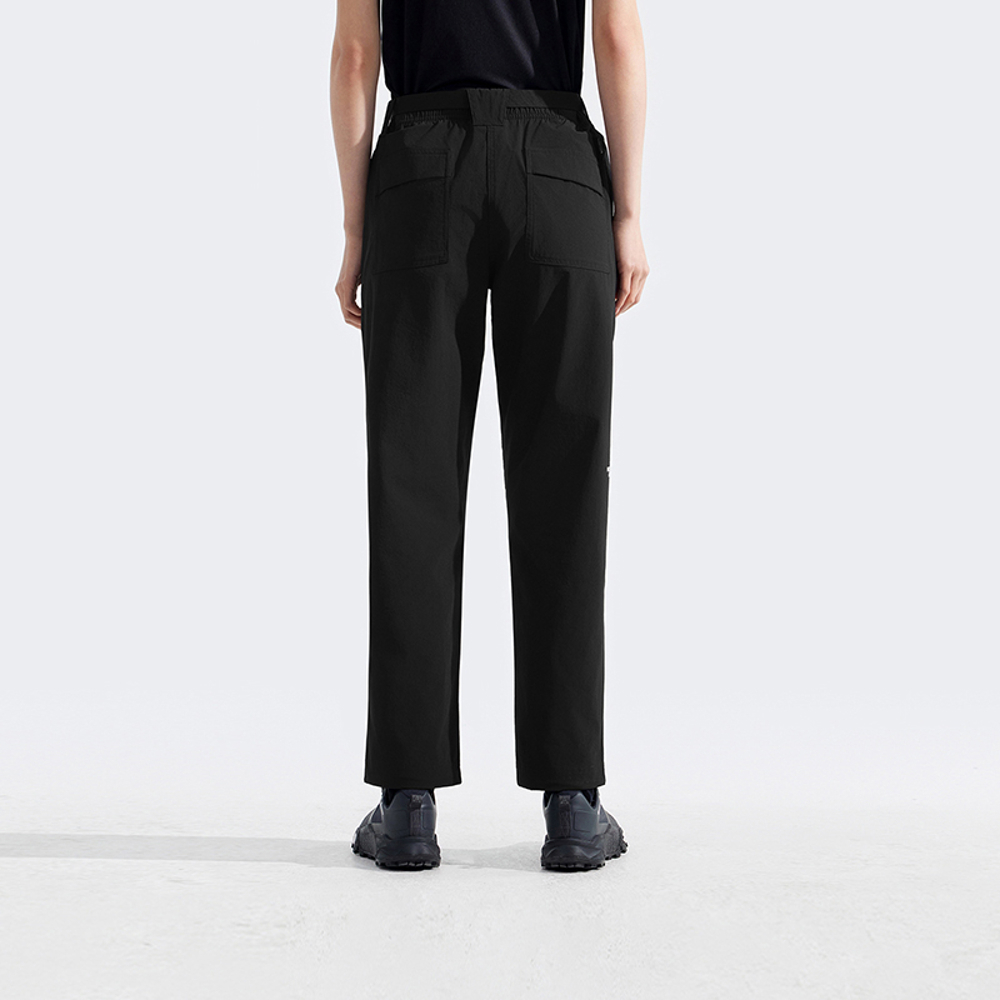 The North Face北面女款黑色吸濕排汗戶外徒步長褲｜8CJVJK3