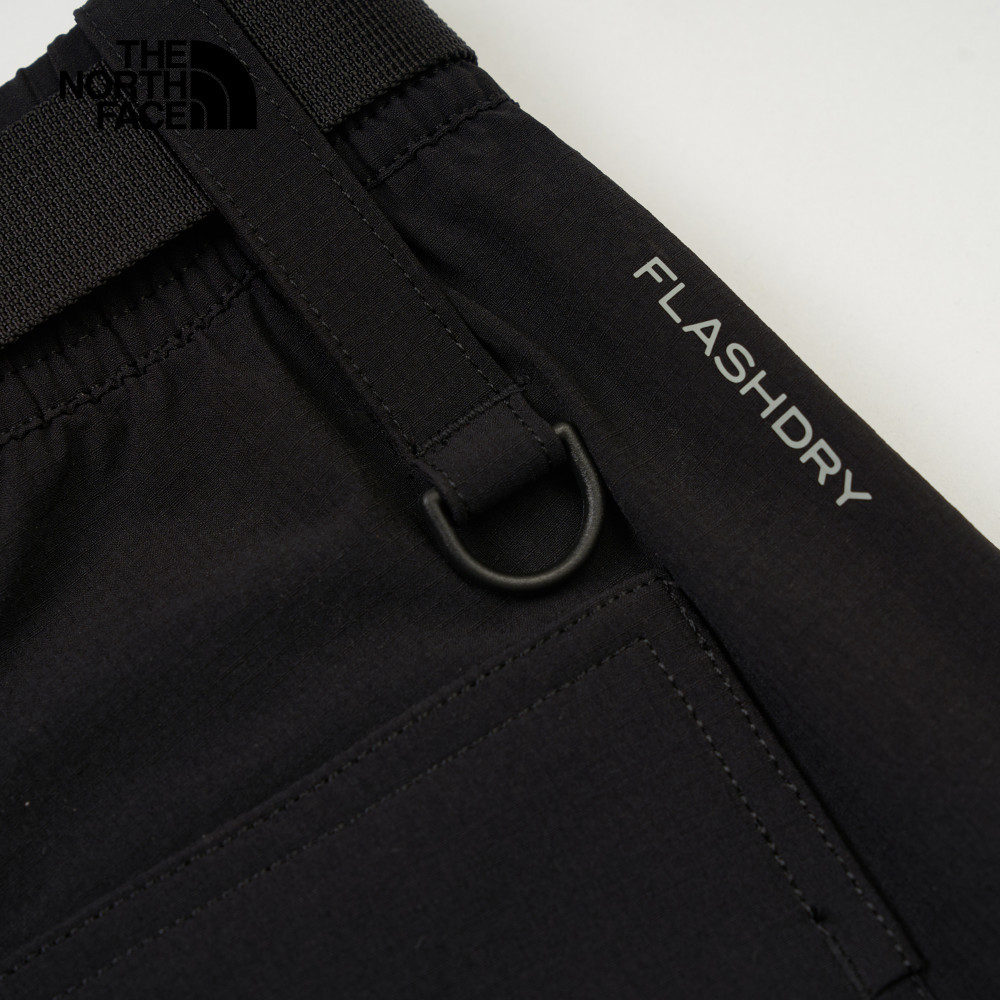 The North Face北面女款黑色吸濕排汗戶外徒步長褲｜8CJVJK3