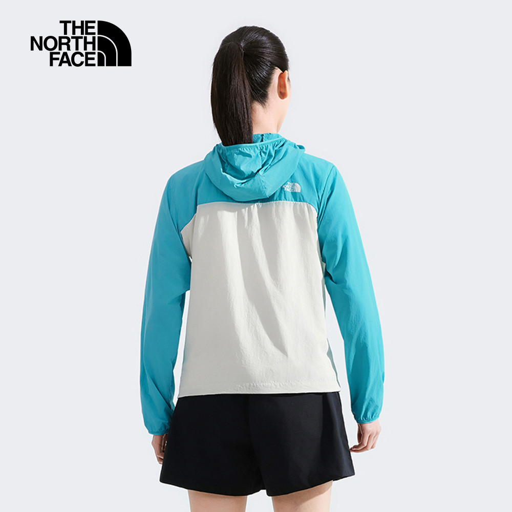 【10/27 12點限時搶購】The North Face北面女款藍色UPF防曬防風外套｜8CJZAEB