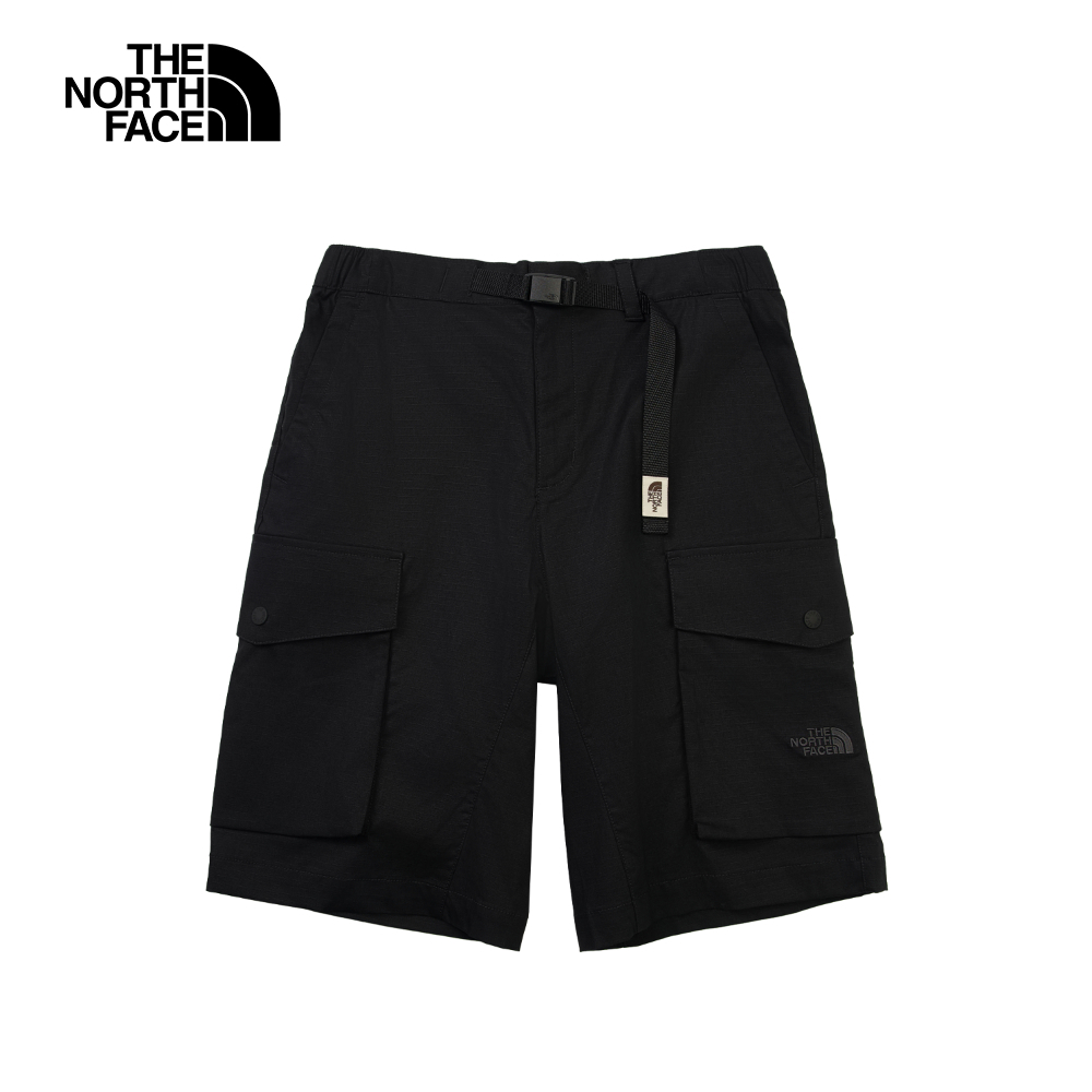 【10/26 12點限時搶購】The North Face北面男款黑色DWR防潑水短褲｜8CM5JK3