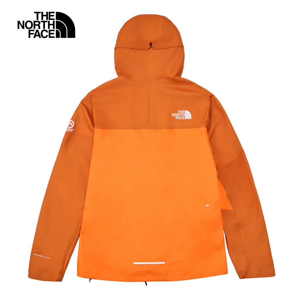 男款橘色FUTURELIGHT防水透氣衝鋒衣｜86WG58B