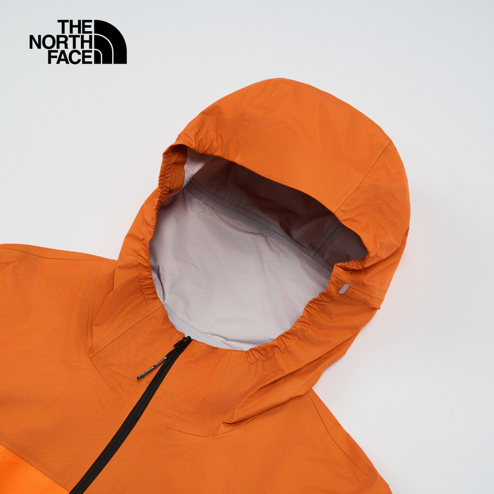 男款橘色FUTURELIGHT防水透氣衝鋒衣｜86WG58B