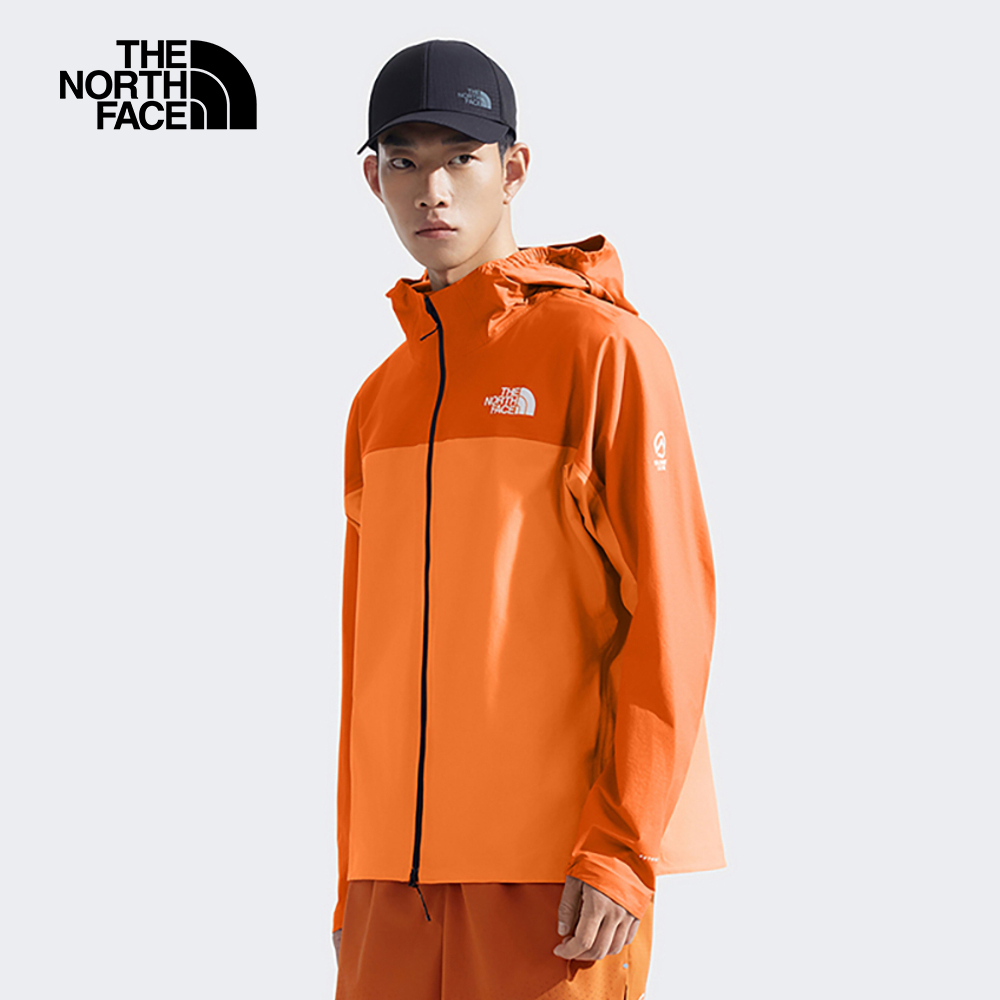 男款橘色FUTURELIGHT防水透氣衝鋒衣｜86WG58B