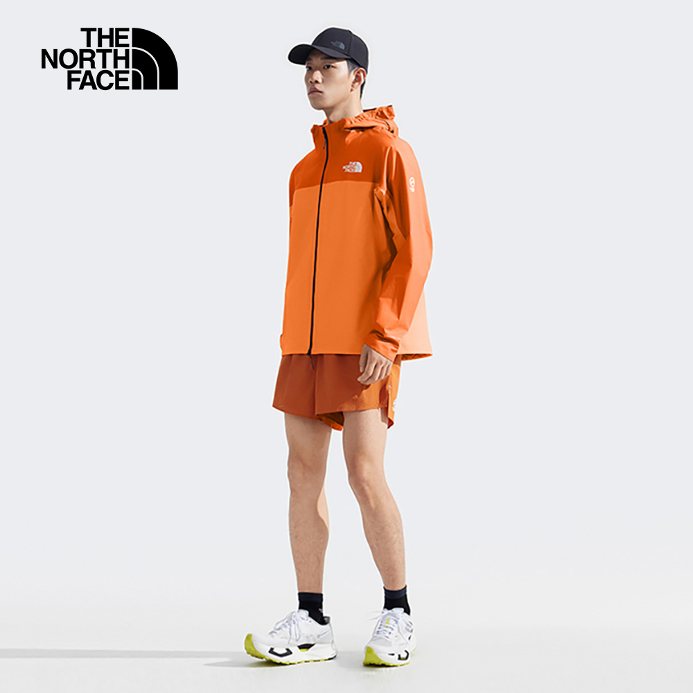 男款橘色FUTURELIGHT防水透氣衝鋒衣｜86WG58B